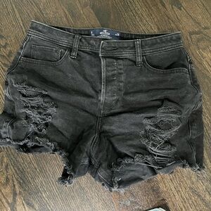 hollister curvy ultra high rise mom short